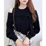 12G肩開きリボンニット | INGNI | 詳細画像11