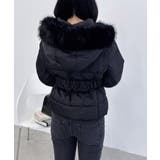 ショート丈ベルト付ファー付エコダウン | INGNI  | 詳細画像8 