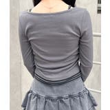 胸プレート付レイヤード風TOPs | INGNI  | 詳細画像10 