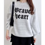 12G JQ2段ビッグロゴニット | INGNI  | 詳細画像1 