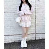 胸プレート付ダンボールダブルZIPパーカー | INGNI  | 詳細画像6 