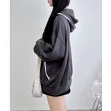 レース付ダブルジップ裏毛チュニックパーカー | INGNI | 詳細画像11