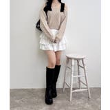 7G 2WAYベロアリボンオフショルケーブルニット | INGNI  | 詳細画像18 