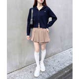 12Gプレート付ケーブルニットパーカー | INGNI  | 詳細画像24 