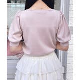 12Gビジュー飛ばしレイヤード風ニット | INGNI  | 詳細画像22 