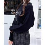 7Gもちもちリボン×ビジューニット | INGNI  | 詳細画像13 