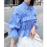 【WEB限定】フリルリボンショート5分袖シャツ | INGNI | 詳細画像24