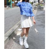 【WEB限定】フリルリボンショート5分袖シャツ | INGNI | 詳細画像29