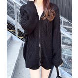 ケーブルBIGニットパーカー | INGNI  | 詳細画像14 