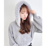 7Gファー付ニットパーカー | INGNI  | 詳細画像8 