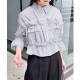 【WEB限定】フリルリボンショート5分袖シャツ | INGNI | 詳細画像19