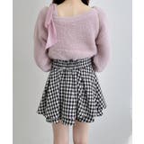 12G肩リボンワンショルフェザーニット | INGNI  | 詳細画像6 