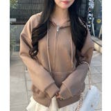 ビジュー付ダンボールZIPパーカー | INGNI  | 詳細画像25 