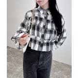 チェックフリルシャツ | INGNI | 詳細画像2