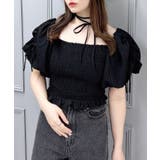 【WEB限定】シャーリングオフショルブラウス | INGNI | 詳細画像15