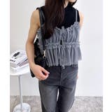 チュールフリルキャミビスチェ | INGNI  | 詳細画像6 