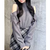 12G肩開きラメフェザーニット | INGNI  | 詳細画像21 