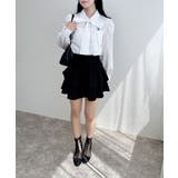 胸刺繍ボウタイブラウス | INGNI  | 詳細画像7 