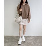 プレート付ダンボールダブルZIPパーカー | INGNI | 詳細画像16