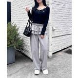 胸プレート付レイヤード風TOPs | INGNI  | 詳細画像5 