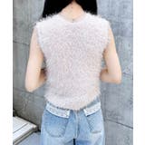 5Gシャギーノースリニット | INGNI  | 詳細画像3 