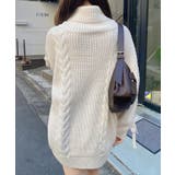 5Gタートルネックルーズチュニックニット | INGNI  | 詳細画像11 