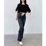 ツイードペプラムオフショルブラウス | INGNI  | 詳細画像19 