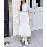 12Gチュールカシュクール半袖ニット | INGNI  | 詳細画像12 