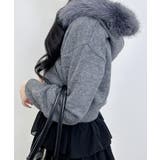 7Gファー付ニットパーカー | INGNI  | 詳細画像17 