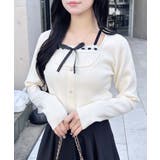 12Gフロントリボンリブ切替ニット | INGNI  | 詳細画像3 