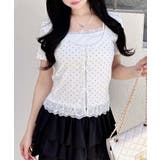 レイヤード前リボンリブTOPs | INGNI  | 詳細画像7 