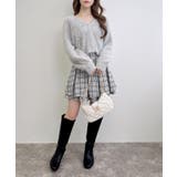 5Gレース付フェザーニットカーディガン | INGNI | 詳細画像17