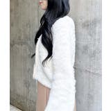 5G 2wayカールシャギーニットカーディガン | INGNI  | 詳細画像3 