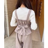【WEB限定】多種ボタンキャミ+ワイドパンツ | INGNI | 詳細画像17
