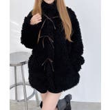 リボン取り外しスタンドボアブルゾン | INGNI  | 詳細画像18 