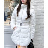 ファー+フード付ウエストベルトエコダウンコート | INGNI  | 詳細画像2 