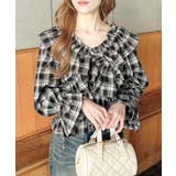 クロスフリルオフショルブラウス | INGNI  | 詳細画像8 