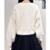 7Gショート丈フェザー3段ロゴニット | INGNI  | 詳細画像5 