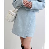 サックス | ツイードラップスカパン | INGNI 