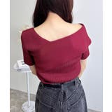 12Gアシンメトリーニット | INGNI | 詳細画像10