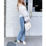 チュールオフショルブラウス | INGNI  | 詳細画像7 