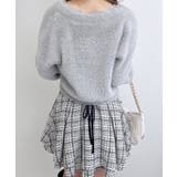 5Gレース付フェザーニットカーディガン | INGNI | 詳細画像16