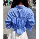 【WEB限定】フリルリボンショート5分袖シャツ | INGNI | 詳細画像28