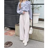 装飾釦ラメシアーフリルブラウス | INGNI  | 詳細画像15 