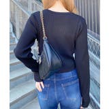 12Gメタルプリントリブニット | INGNI  | 詳細画像24 