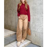 7Gケーブルヘンリーネックニットパーカー | INGNI  | 詳細画像16 