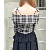 オフショルチェックシャツ | INGNI  | 詳細画像4 