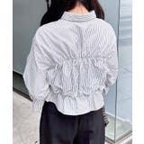 【WEB限定】フリルリボンショート5分袖シャツ | INGNI | 詳細画像22