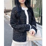 5Gラメツイードニットカーディガン | INGNI  | 詳細画像24 