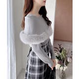 12Gファー付ケープニット | INGNI  | 詳細画像10 